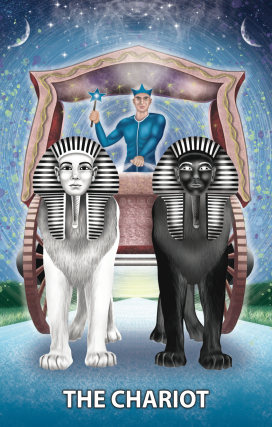 The Chariot Card of the Tarot of Frownstrong